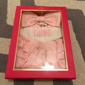Kate Spade baby girl gift set. New in box
